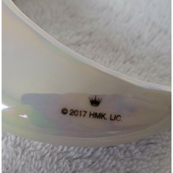 Hallmark Keepsake 2017 Godchild Moon Porcelain Ornament Gold Shimmer Gift - Picture 5 of 6